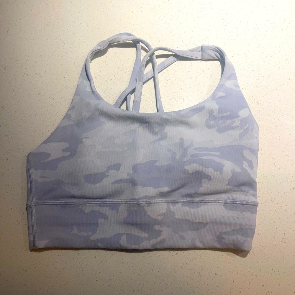 Lululemon camo sports bra